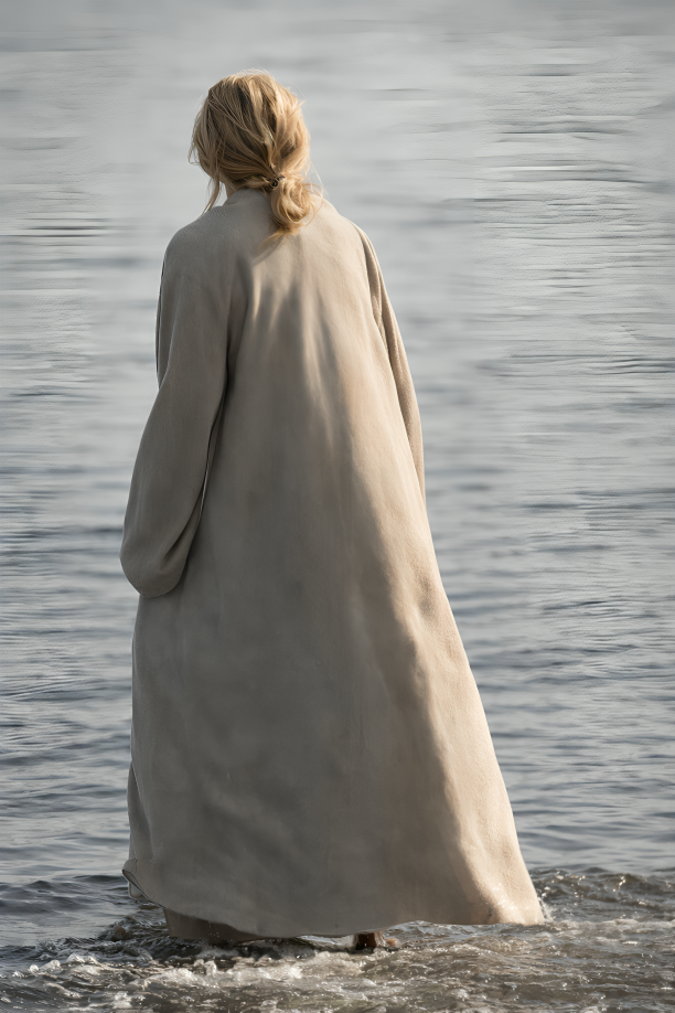 Stacy Clyburn The Madison Beige Coat - Image 2